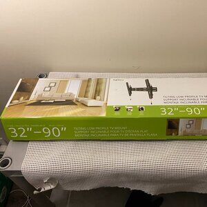 KANTO PF300 32IN- 90IN FIXED TV WALL MOUNT - BLACK